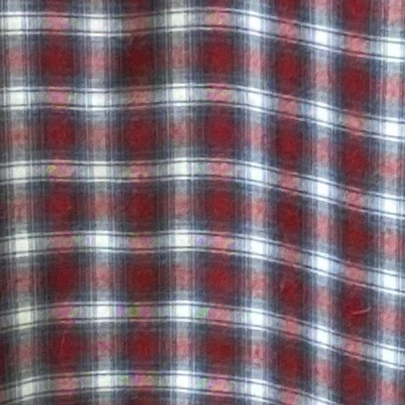 CSX 21 Blurred Lined Plaid Button Down Shirt - Picture 6 of 8